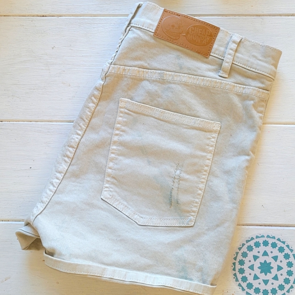 Cheap Monday denim shorts